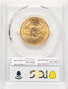 1993 Gold Eagle 1/2 oz Blue Gradient PCGS MS69