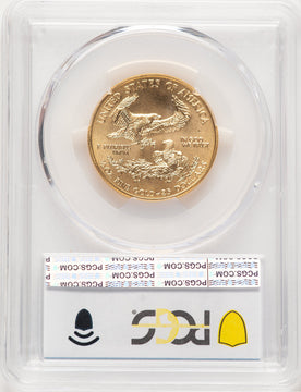 2000 Gold Eagle 1/2 oz Blue Gradient PCGS MS69