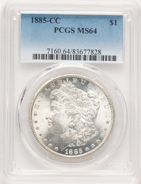 1885-CC Morgan Dollar PCGS MS64 (774821004)