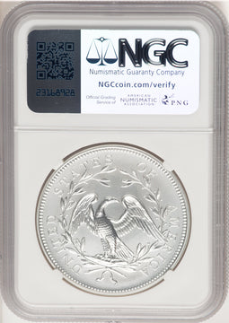 2024-(P) Silver 230th Anniversary Flowing Hair Medal NGC MS70