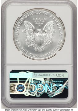 1999 Silver Eagle Brown Label NGC MS70 1999 Silver Eagle Brown Label NGC MS70