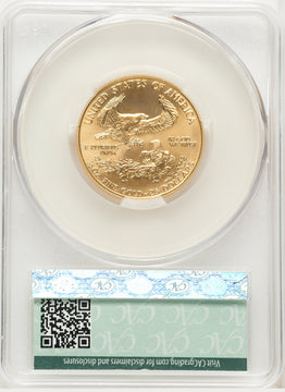 1992 Gold Eagle 1/2 oz Non Designation CACG MS69