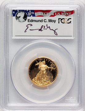 2015-W Gold American Eagle 4-Coin Set FDI Ed Moy Denver PCGS PR70