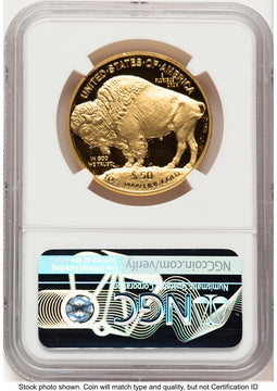2024-W Proof Gold Buffalo 1 oz Brown Label NGC PF70