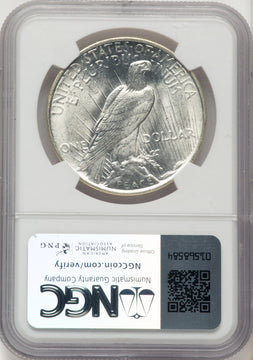 1922-D Peace Dollar NGC MS67 1922-D Peace Dollar NGC MS67