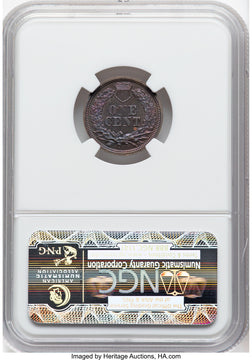 1864 1C J-357 BN Patterns NGC MS65