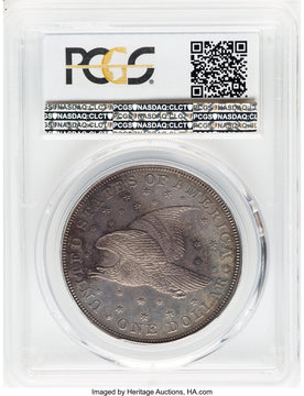 1836 $1 Judd-60 Original CAC Gobrecht Dollar PCGS MS64