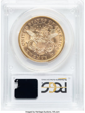 1872-S $20 Liberty Double Eagle PCGS MS63