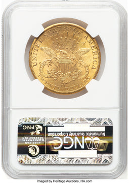 1885-CC $20 Liberty Double Eagle NGC MS62