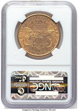 1885-S $20 Liberty Double Eagle NGC MS63