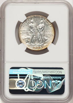 1935/34-D 50C Boone Commemorative Silver NGC MS67 (776273010)