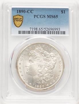 1890-CC Morgan Dollar PCGS MS65 (776350029)