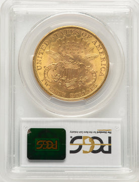 1900 $20 Liberty Double Eagle PCGS MS63+ (776498005)