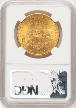 1907 $20 Liberty Liberty Double Eagle NGC MS64+