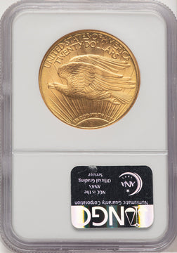 1910-D $20 Saint-Gaudens Double Eagle NGC MS67