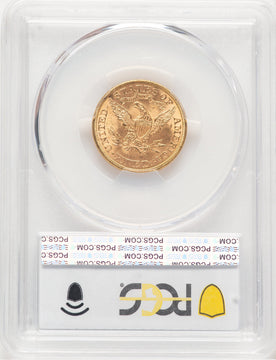 1891 $5 Liberty Half Eagle PCGS MS64