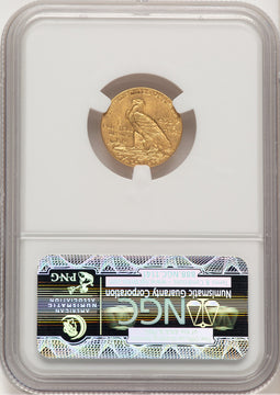 1913 $2.50 Indian Quarter Eagle NGC MS62 (777410029)