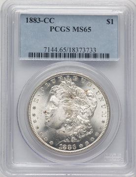 1883-CC Morgan Dollar PCGS MS65 (777410141)