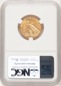 1916-S $5 Indian Half Eagle NGC MS62 (777420006)