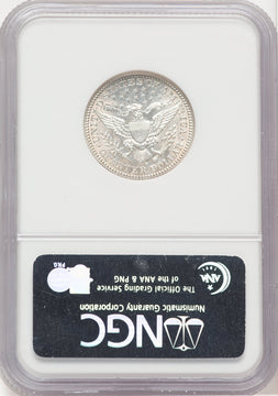 1901-S 25C Barber Quarter NGC AU58