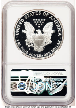 1990-S Proof Silver Eagle 1 oz Thomas Uram NGC PF70 (777465008)