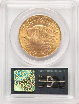 1909-D $20 Saint-Gaudens Double Eagle PCGS MS63