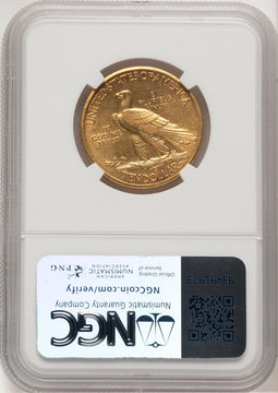 1911-D $10 Indian Eagle NGC AU58 (777631099)