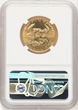 1987 Gold Eagle 1/2 oz Don Everhart NGC MS69