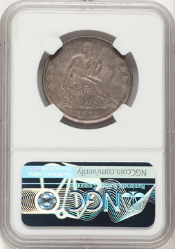 1861 50C Restrike Confederate States of America NGC MS65