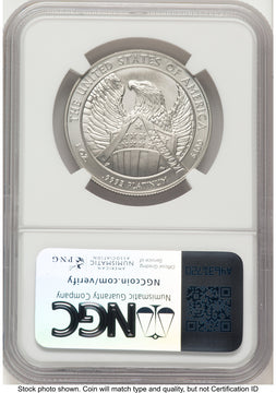 2007-W Burnished Platinum Eagle 1 oz Brown Label NGC MS70
