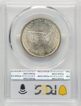 1953-D 50C Washington-Carver Commemorative Silver PCGS MS67