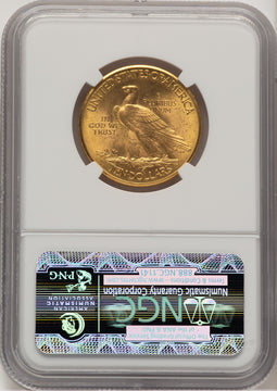 1914-D $10 Indian Eagle NGC MS66 (778256017)