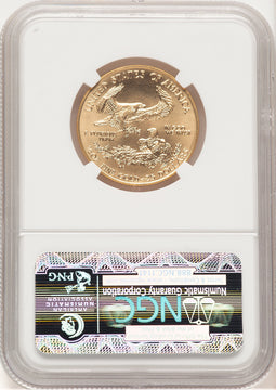 1996 Gold Eagle 1/2 oz Brown Label NGC MS69