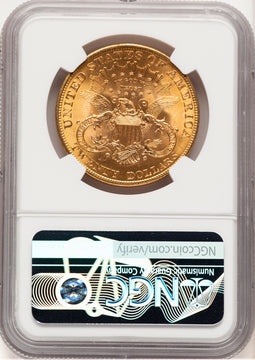 1904 $20 Liberty Liberty Double Eagle NGC MS66+