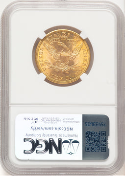 1901 $10 Liberty Eagle NGC MS65 (778531027)
