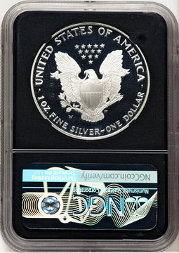 1995-W Proof Silver Eagle 1 oz Anna Cabral NGC PF70