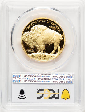 2012-W Proof Gold Buffalo 1 oz Blue Gradient PCGS MS70