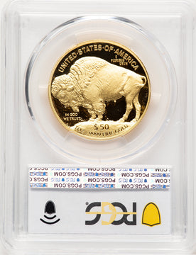 2017-W Proof Gold Buffalo 1 oz Blue Gradient PCGS PR70