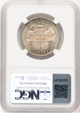 1893 50C COLUMBIAN Commemorative Silver NGC MS66 (778741020)