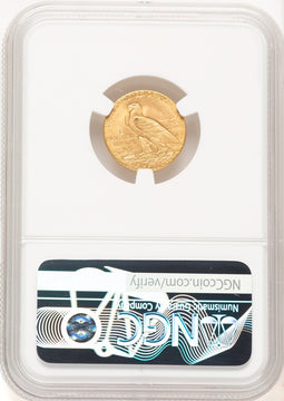 1909 $2.50 Indian Quarter Eagle NGC MS64 (778750021)
