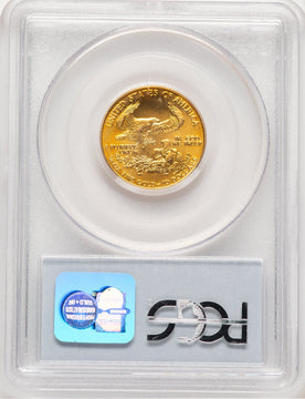 1989 Gold Eagle 1/4 oz Blue Label PCGS MS69