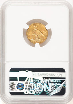 1915 $2.50 Indian Quarter Eagle NGC MS62 (778950011)