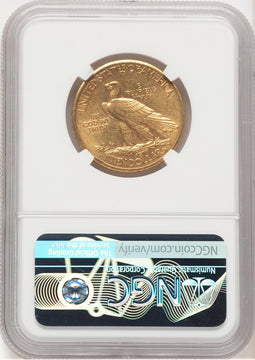 1911-D $10 Indian Eagle NGC AU55 (778979008)