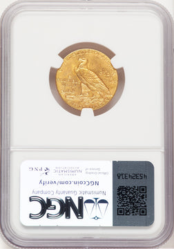 1908-D $5 Indian Half Eagle NGC MS65