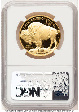 2022-W Proof Gold Buffalo 1 oz Brown Label NGC PF70