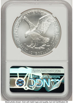 2021 Silver Eagle Type 2 Premier Select Series First Day of Production NGC PF70