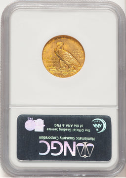 1915 $5 Indian Half Eagle NGC MS62 (779143034)