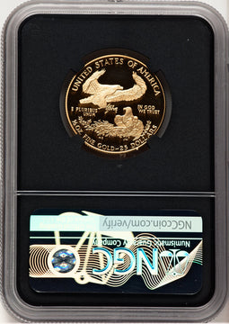 1994-W Proof Gold Eagle 1/2 oz Anna Cabral Prestige Treasurer Series NGC MS70