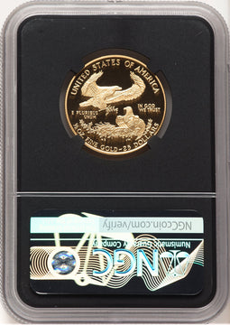 1997-W Proof Gold Eagle 1/2 oz Anna Cabral Prestige Treasurer Series NGC PF70