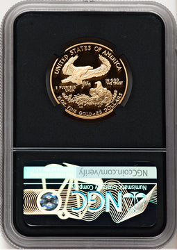 2005-W Proof Gold Eagle 1/2 oz Anna Cabral Prestige Treasurer Series NGC PF70